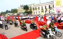 Không khí Ngày hội ATGT nông thôn khu vực Đồng bằng sông Hồng
