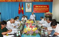 Đồng chí Ngô Văn Dụ làm việc với Ban Thường vụ tỉnh ủy Đăk Lăk