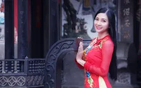 MC Ngọc Tiên lễ Chùa đầu năm