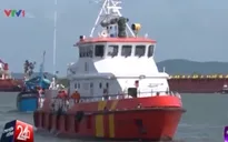 Vũng Tàu: Lai dắt 9 ngư dân gặp nạn về đất liền an toàn
