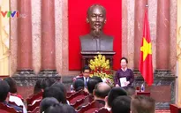 Phó Chủ tịch nước Nguyễn Thị Doan gặp gỡ Đoàn đại biểu Hội đồng Doanh nhân gia đình VN