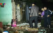 Nổ bình gas ở Nam Định, 3 nhà sập, 1 người tử vong