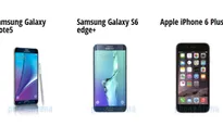 So sánh nhanh Note 5, Galaxy S6 Edge+, iPhone 6 Plus
