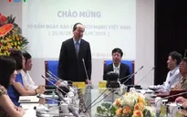 Chủ tịch MTTQVN Nguyễn Thiện Nhân thăm, chúc mừng VOV nhân dịp 21/6
