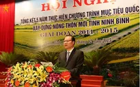Ninh Bình: 40/119 xã đạt chuẩn nông thôn mới