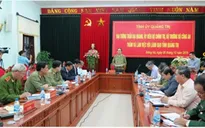 Bộ trưởng Trần Đại Quang làm việc với Tỉnh ủy Quảng Trị