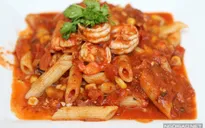 Pasta tôm ăn một lần nhớ mãi