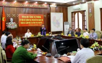 Phó Chủ tịch QH Tòng Thị Phóng làm việc với cán bộ chủ chốt tỉnh Thái Nguyên