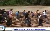 Lở đất tại Peru, 6 người thiệt mạng