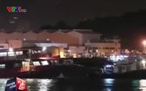 Phà Hong Kong đâm vào vật thể lạ, 120 người bị thương