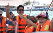 MC Phan Anh hoảng sợ vì không biết bơi