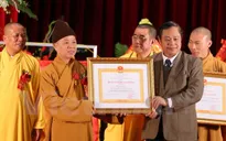 Giáo hội Phật giáo Việt Nam tỉnh Quảng Ninh đón nhận Huân chương Lao động hạng Ba