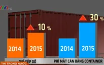 Cước phí vận tải biển đè nặng doanh nghiệp