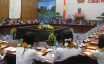 Phó Thủ tướng Vũ Đức Đam gặp mặt các tài năng trẻ đạt giải Quả Cầu Vàng