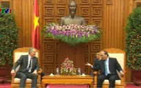 Phó Thủ tướng Nguyễn Xuân Phúc tiếp Cựu Thủ tướng Anh