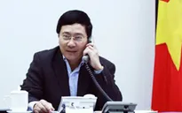 Phó Thủ tướng Phạm Bình Minh điện đàm với Ủy viên Quốc vụ Trung Quốc