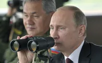 Tổng thống Nga thị sát cuộc tập trận gần biên giới với Kazakhstan