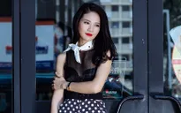 Hoa hậu Thể thao Trần Thị Quỳnh khoe vẻ đẹp gợi cảm