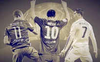 Messi, Ronaldo, Neymar tranh Quả bóng vàng FIFA 2015