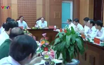 Đồng chí Tô Huy Rứa làm việc với tỉnh Quảng Nam về công tác xây dựng Đảng