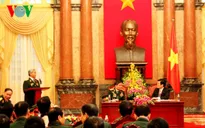 Chủ tịch nước Trương Tấn Sang gặp mặt thân mật cựu chiến binh Quân đoàn 2