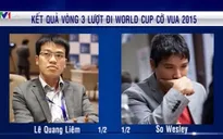 World Cup Cờ vua 2015: Lê Quang Liêm hòa kỳ thủ hạng 9 thế giới