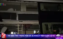 Tái diễn tình trạng ném đá xe khách trên quốc lộ 14