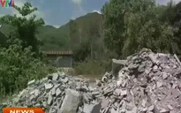 Bình Định: Ô nhiễm môi trường nghiêm trọng do bột đá