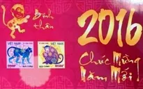 Phát hành bộ tem bưu chính đặc biệt Tết Bính Thân 2016