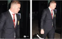 Vỡ đầu sau derby Manchester, Rooney vẫn mở tiệc linh đình