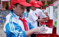 Trẻ em hưởng ứng Ngày Thế giới rửa tay với xà phòng