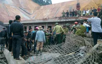 Hà Tĩnh: 2 người chết, 6 người bị thương do sập giàn giáo xây dựng cây xăng