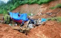 Cao Bằng: Sạt lở núi, 3 người mất tích