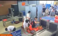 Camera "tóm" hàng loạt vụ "cầm nhầm" đồ ở sân bay