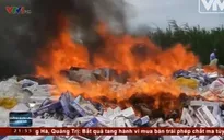 Đồng Tháp tiêu hủy gần 187.000 bao thuốc lá nhập lậu