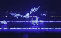 Màn laser tại Lễ khai mạc SEA Games 28 "đỉnh" hơn Olympic 2008