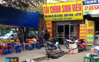 Vay nặng lãi, sinh viên “khổ sở” trả nợ