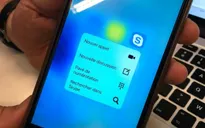 Skype đã hỗ trợ 3D Touch trên iPhone 6S và iPhone 6S Plus