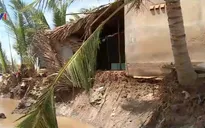 ĐBSCL: Sạt lở nghiêm trọng nhiều nơi