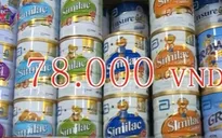 Giá sữa trẻ em tại nhiều cửa hàng vẫn vượt trần