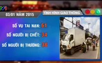 Ngày 3/1, cả nước không xảy ra tai nạn giao thông