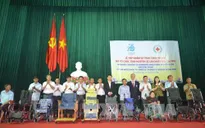 Nhật Bản tặng 30 xe lăn cho người khuyết tật tỉnh Thái Bình