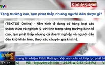 Tăng trưởng cao, lạm phát thấp, người dân và DN vẫn gặp khó
