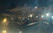 Nha Trang: Cứu nạn tàu cá cùng 38 thuyền viên trôi dạt trên biển