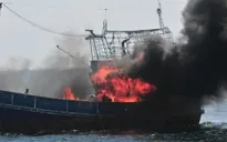 Indonesia: Phá hủy 41 tàu đánh cá trái phép