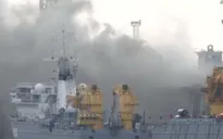 Tàu ngầm hạt nhân của Nga bất ngờ bốc cháy