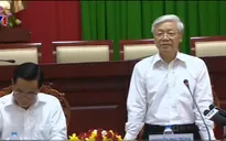 Tổng Bí thư làm việc với cán bộ chủ chốt tỉnh Sóc Trăng