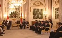 Tổng Bí thư Nguyễn Phú Trọng tiếp Ngoại trưởng Nhật Bản