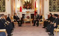 Tổng Bí thư tiếp Chủ tịch Hội đồng Ngoại giao nhân dân Nhật Bản