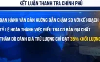 Thông báo Kết luận thanh tra tại Bộ Tài nguyên và Môi trường